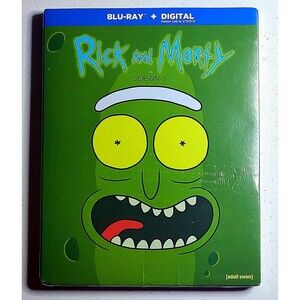 Rick and Morty Season 3 Blu-Ray & Digital Copy iOS & Android Adult Swim SEALED